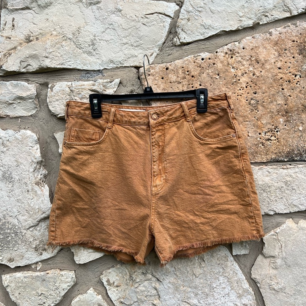 Anthropologie Pilcro Denim High Rise Shorts Size 31